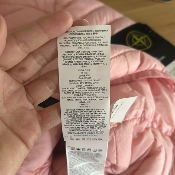 Nwt STONE ISLAND Loom Woven Chambers Down Jacket - Picture 12 of 12